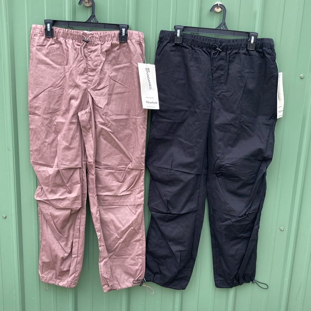 Cotton Lightweight Parachute Pants 2-Pack Size M